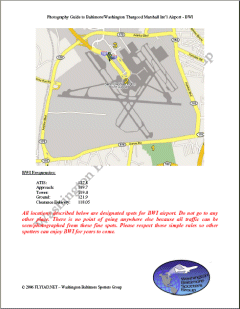 BWI Airport Spotting Guide